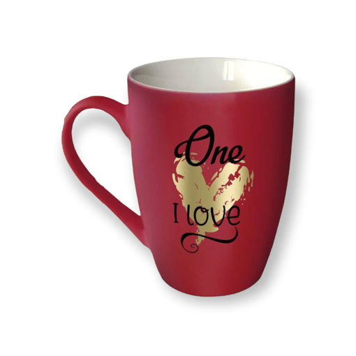 Picture of ONE I LOVE RED MUG